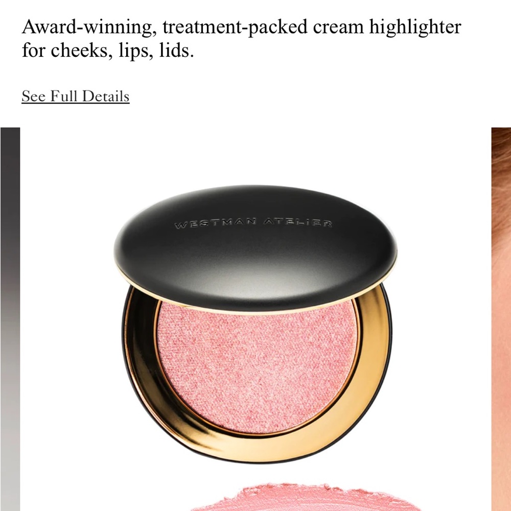 Your loaded tinted highlight - peau de rose
